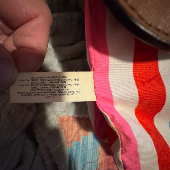 Kate Spade New York Newbury Lane Womens Toasted Almond Structured Top Handle Pur - Picture 8 of 16